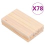 Bauklötze aus massivem Kiefernholz, 150 Teile von vidaXL, Holzblöcke - Ref: Foro24-93271, Preis: 26,22 €, Rabatt: %