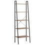 Free-standing shelf with 5 dark brown and black shelves 56x35x174 cm by vidaXL, Bookcases and shelves - Ref: Foro24-336368, P...