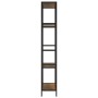 Plywood and steel shelving 80x30x180 cm by vidaXL, Bookcases and shelves - Ref: Foro24-336360, Price: 116,43 €, Discount: %