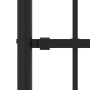 Garden fence with black coated steel spearhead 140cm by vidaXL, fence panels - Ref: Foro24-151080, Price: 114,71 €, Discount: %