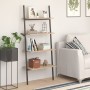 Inclined shelving 4 shelves light brown black 64x34x150.5 cm by vidaXL, Bookcases and shelves - Ref: Foro24-336373, Price: 70...