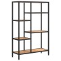 Plywood and steel shelving 80x30x120 cm by vidaXL, Bookcases and shelves - Ref: Foro24-336357, Price: 97,63 €, Discount: %