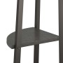 Black 4-tier corner shelf 45.5x31.5x150 cm by vidaXL, Bookcases and shelves - Ref: Foro24-336393, Price: 65,99 €, Discount: %