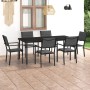 7-teiliges Garten-Essset aus Stahl von vidaXL, Gartensets - Ref: Foro24-3073527, Preis: 470,70 €, Rabatt: %