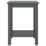 Solid dark gray pine wood bedside tables 35x30x47 cm by vidaXL, Nightstands - Ref: Foro24-322214, Price: 27,99 €, Discount: %