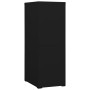 Black steel filing cabinet 46x62x133 cm by vidaXL, Filing cabinets - Ref: Foro24-336280, Price: 269,08 €, Discount: %