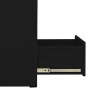 Black steel filing cabinet 46x62x133 cm by vidaXL, Filing cabinets - Ref: Foro24-336280, Price: 269,08 €, Discount: %