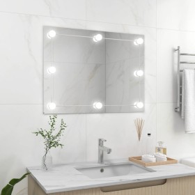 Frameless Wall Mirror with LED Lights Rectangular Glass by vidaXL, Mirrors - Ref: Foro24-3078644, Price: 51,26 €, Discount: %