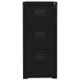 Armario archivador de acero negro 46x62x102,5 cm de vidaXL, Armarios archivadores - Ref: Foro24-336276, Precio: 186,52 €, Des...