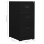 Armario archivador de acero negro 46x62x102,5 cm de vidaXL, Armarios archivadores - Ref: Foro24-336276, Precio: 186,52 €, Des...