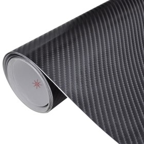 4D car foils 2 units black 100x150 cm by vidaXL, Vehicle vinyls - Ref: Foro24-210722, Price: 27,99 €, Discount: %