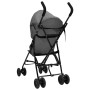 Silla de paseo de bebé acero gris claro y negro de vidaXL, Cochecitos de bebé - Ref: Foro24-10395, Precio: 75,24 €, Descuento: %