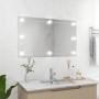 Frameless Wall Mirror with LED Lights Rectangular Glass by vidaXL, Mirrors - Ref: Foro24-3078645, Price: 58,70 €, Discount: %