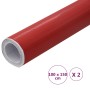 Láminas 4D para coche 2 unidades rojo 100x150 cm de vidaXL, Vinilos para vehículos - Ref: Foro24-210731, Precio: 28,04 €, Des...