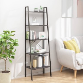 Standregal mit 5 schwarzen Einlegeböden 56x35x174 cm von vidaXL, Bücherregale und Regale - Ref: Foro24-336369, Preis: 81,99 €...