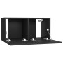 TV furniture set 5 pieces black plywood by vidaXL, TV Furniture - Ref: Foro24-3078748, Price: 161,67 €, Discount: %