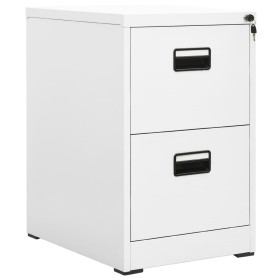 Armario archivador de acero blanco 46x62x72,5 cm de vidaXL, Armarios archivadores - Ref: Foro24-336270, Precio: 136,85 €, Des...