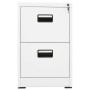 Armario archivador de acero blanco 46x62x72,5 cm de vidaXL, Armarios archivadores - Ref: Foro24-336270, Precio: 166,27 €, Des...