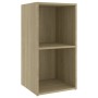 Muebles de salón de pared 2 pzas madera ingeniería roble Sonoma de vidaXL, Muebles TV - Ref: Foro24-3079901, Precio: 64,65 €,...