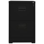 Armario archivador de acero negro 46x62x72,5 cm de vidaXL, Armarios archivadores - Ref: Foro24-336272, Precio: 151,96 €, Desc...