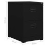 Armario archivador de acero negro 46x62x72,5 cm de vidaXL, Armarios archivadores - Ref: Foro24-336272, Precio: 151,96 €, Desc...