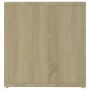 Wall-mounted living room furniture 2 pieces white and Sonoma oak by vidaXL, TV Furniture - Ref: Foro24-3079903, Price: 67,28 ...