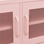 Pink steel TV cabinet 105x35x50 cm by vidaXL, TV Furniture - Ref: Foro24-336238, Price: 161,49 €, Discount: %