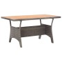 Garden table in solid gray acacia wood 120x70x66 cm by vidaXL, Garden tables - Ref: Foro24-316586, Price: 210,69 €, Discount: %