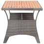 Garden table in solid gray acacia wood 120x70x66 cm by vidaXL, Garden tables - Ref: Foro24-316586, Price: 210,69 €, Discount: %