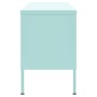 TV stand in mint green steel, 105x35x50 cm by vidaXL, TV Furniture - Ref: Foro24-336239, Price: 131,77 €, Discount: %