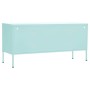 Mueble para TV de acero verde menta 105x35x50 cm de vidaXL, Muebles TV - Ref: Foro24-336239, Precio: 131,77 €, Descuento: %