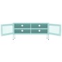 Mueble para TV de acero verde menta 105x35x50 cm de vidaXL, Muebles TV - Ref: Foro24-336239, Precio: 131,77 €, Descuento: %