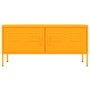 Mustard yellow steel TV cabinet 105x35x50 cm by vidaXL, TV Furniture - Ref: Foro24-336227, Price: 193,18 €, Discount: %