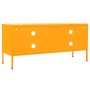 Mustard yellow steel TV cabinet 105x35x50 cm by vidaXL, TV Furniture - Ref: Foro24-336227, Price: 193,18 €, Discount: %