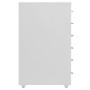 Armario archivador móvil metal gris 28x41x69 cm de vidaXL, Armarios archivadores - Ref: Foro24-335917, Precio: 82,39 €, Descu...