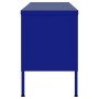 Mueble para TV de acero azul marino 105x35x50 cm de vidaXL, Muebles TV - Ref: Foro24-336235, Precio: 154,01 €, Descuento: %