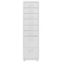 Armario archivador móvil metal gris 28x41x109 cm de vidaXL, Armarios archivadores - Ref: Foro24-335921, Precio: 134,56 €, Des...