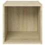 Wohnzimmermöbel 6 Stück Eiche Holzwerkstoff Sonoma von vidaXL, TV-Möbel - Ref: Foro24-3080054, Preis: 119,60 €, Rabatt: %