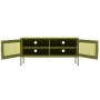 Olive green TV cabinet 105x35x50 cm steel by vidaXL, TV Furniture - Ref: Foro24-336234, Price: 131,41 €, Discount: %