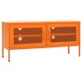 Mueble para TV de acero naranja 105x35x50 cm de vidaXL, Muebles TV - Ref: Foro24-336237, Precio: 174,99 €, Descuento: %