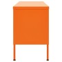 Mueble para TV de acero naranja 105x35x50 cm de vidaXL, Muebles TV - Ref: Foro24-336237, Precio: 174,99 €, Descuento: %