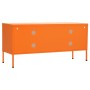 Mueble para TV de acero naranja 105x35x50 cm de vidaXL, Muebles TV - Ref: Foro24-336237, Precio: 174,99 €, Descuento: %