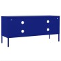 Mueble para TV de acero azul marino 105x35x50 cm de vidaXL, Muebles TV - Ref: Foro24-336226, Precio: 192,96 €, Descuento: %