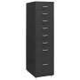 Anthracite metal mobile filing cabinet 28x41x109 cm by vidaXL, Filing cabinets - Ref: Foro24-335923, Price: 123,07 €, Discoun...