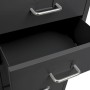 Anthracite metal mobile filing cabinet 28x41x109 cm by vidaXL, Filing cabinets - Ref: Foro24-335923, Price: 123,07 €, Discoun...