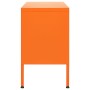 Mueble para TV de acero naranja 105x35x50 cm de vidaXL, Muebles TV - Ref: Foro24-336228, Precio: 164,43 €, Descuento: %