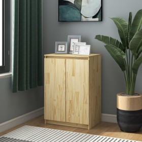 Aparador madera maciza de pino 60x36x84 cm de vidaXL, Aparadores - Ref: Foro24-808108, Precio: 79,11 €, Descuento: %