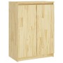 Solid pine wood sideboard 60x36x84 cm by vidaXL, Sideboards - Ref: Foro24-808108, Price: 79,11 €, Discount: %