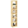 Estantería/divisor de espacios madera maciza pino 40x30x199 cm de vidaXL, Librerías y estanterías - Ref: Foro24-808153, Preci...