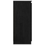 Solid black pine wood sideboard 60x36x84 cm by vidaXL, Sideboards - Ref: Foro24-808112, Price: 90,59 €, Discount: %